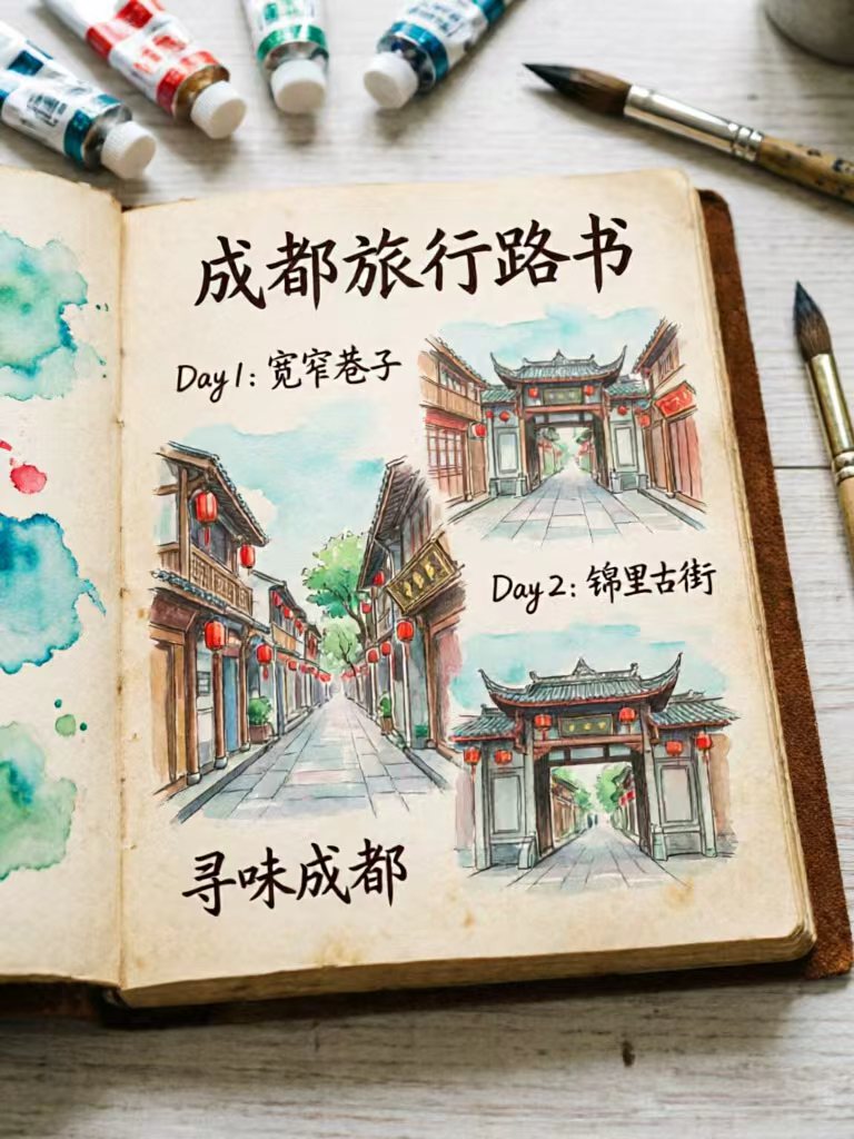 成都旅行路书
