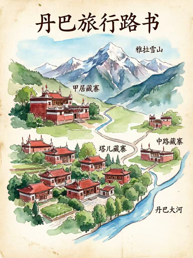丹巴旅行路书