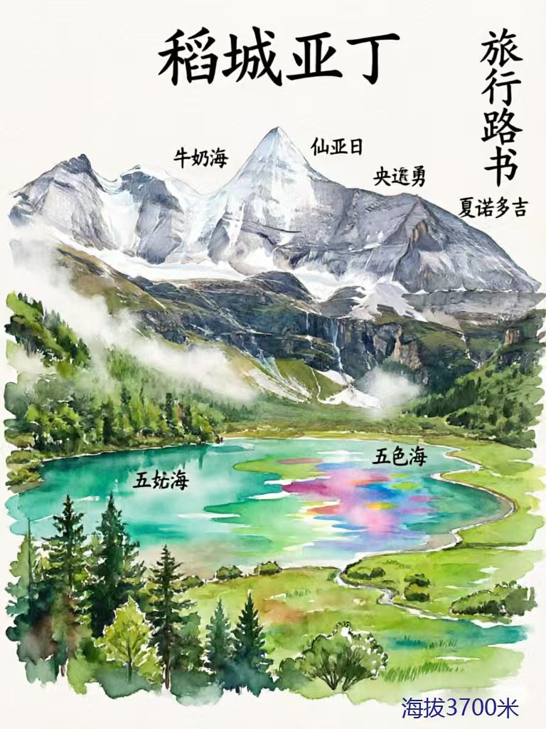 稻城亚丁旅行路书