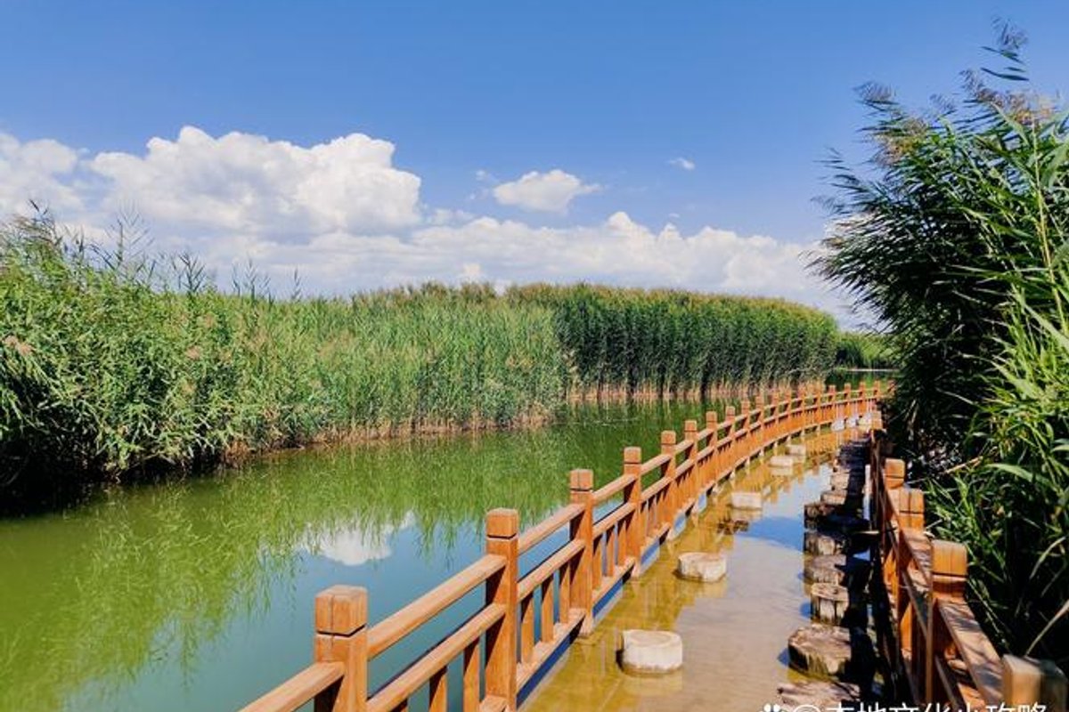 张掖芦水湾生态景区