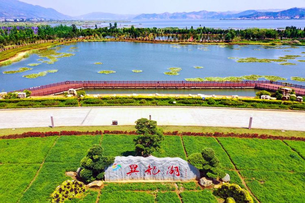 石屏异龙湖湿地公园景区