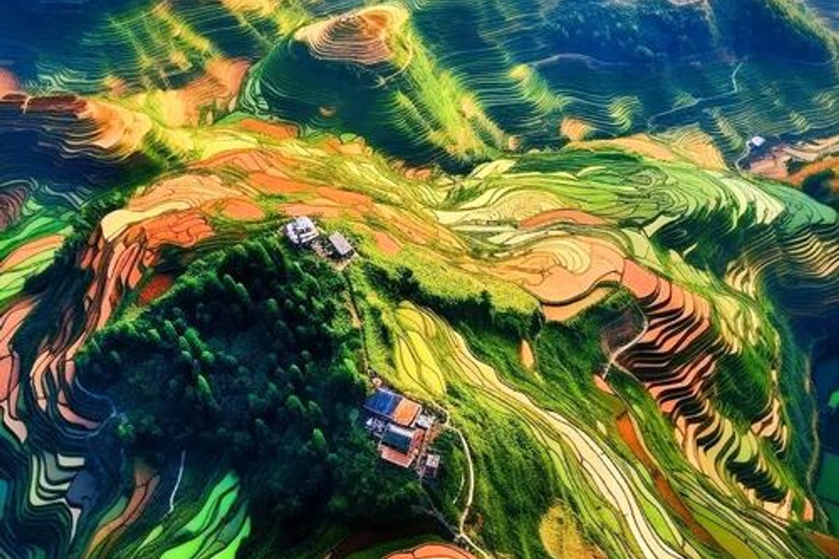 红河元阳哈尼梯田景区